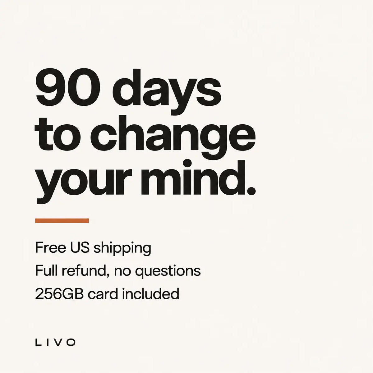 LIVO — 35g Wearable 4K POV Camera | Hands-Free, Waterproof
